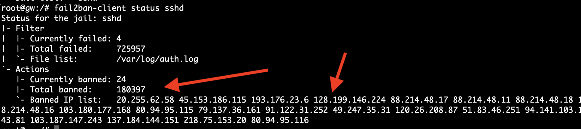 fail2ban jail sshd 2222